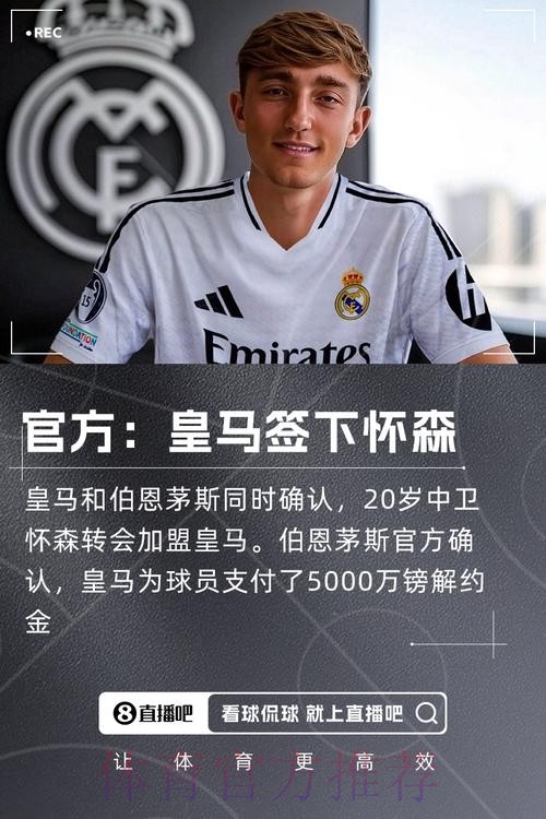 皇马正在关注怀森 希望以3500万欧的价格签下